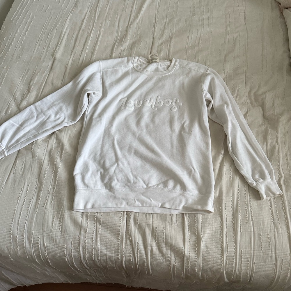 Summerhouse Loverboy crew neck in white